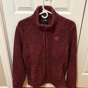 The North Face Women’s Maroon Textured Jacket Large